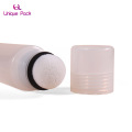 flocking applicator container for foundation or concealer 30ml 50ml cosmetic usage packaging tube